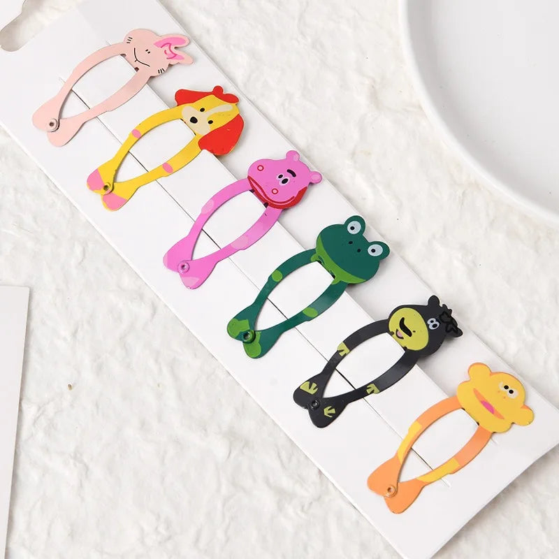 Cute Cartoon Fruit Hairpins Set Children Baby Girls Kid Kawaii Hair Clips Pin Barrettes Accessories Hairgrips Headdress Headwear