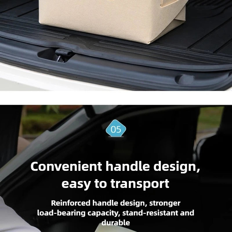 Foldable Car Storage Box Women's Cosmetic Storage Basket Desktop Storage Box Snacks Toys Storage Basket Dirty Clothes Basket