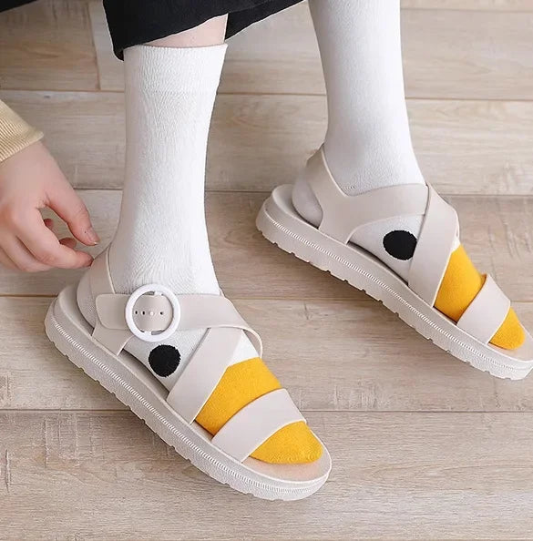 New Fahsion Funny Crazy Goose Head Sport Cotton Sock Creative Happy Animal Casual Socks Women Men Universal