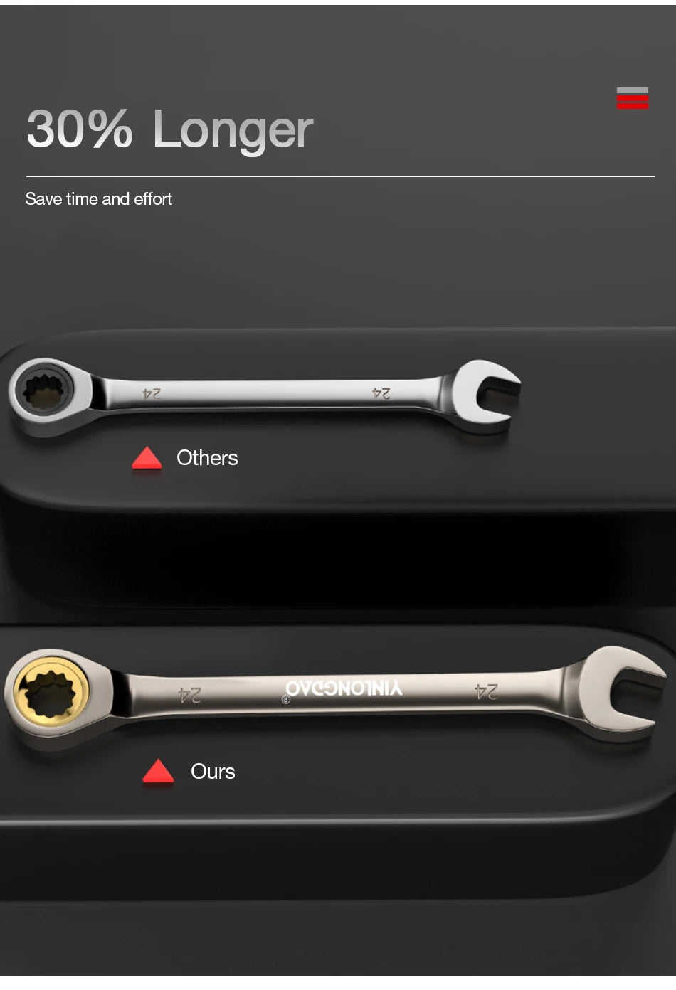 Universal Key Ratchet Wrench 72 Tooth Gear Ring Torque Socket Wrench Metric Ratchet Spanners Car Repair Mechanical Tools