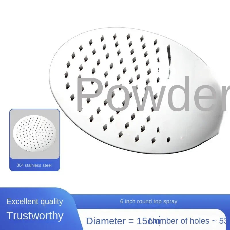 Pressure boosting showerhead showerhead, top spray water heater, shower showerhead, shower showerhead