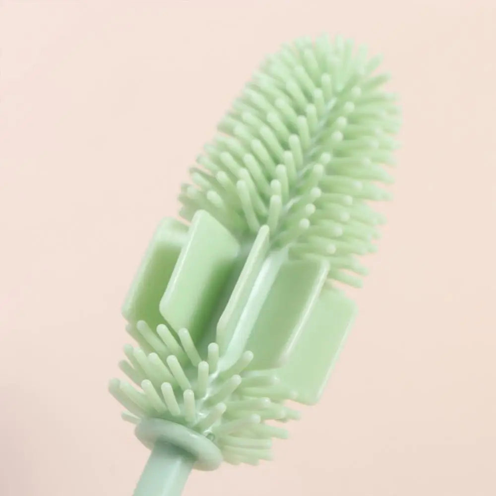 Cleaning Supplies Silicone Cup Brush Long Handle Portable Cup Scrubber Multipurpose Bottle Cleaning Brush Household