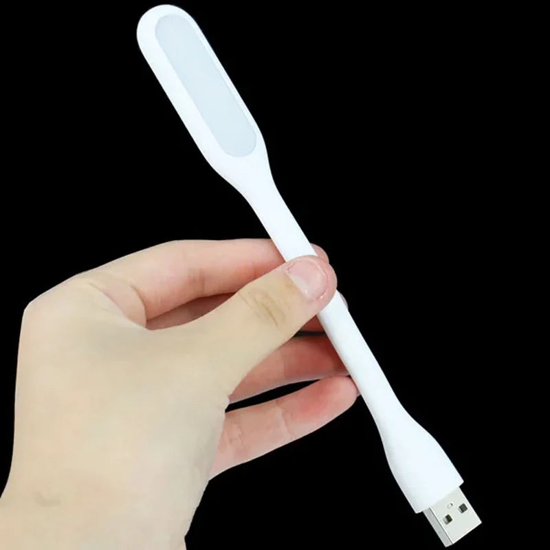 USB LED Light Emergency Lamp Flexible Bendable Reading Book Light Portable Mini Night Light for Power Bank Computer PC Laptop