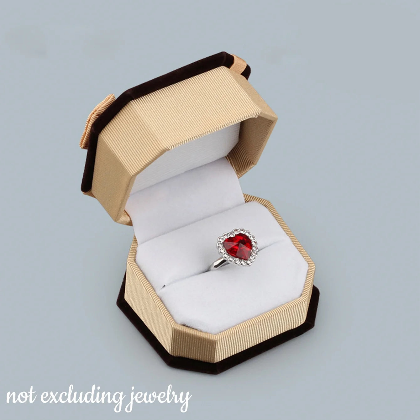 Velvet Jewelry Gift Box for Necklace Rings Pendant Bracelet Elegant Jewelry Packing Case for Festival Birthday Gifts Storage