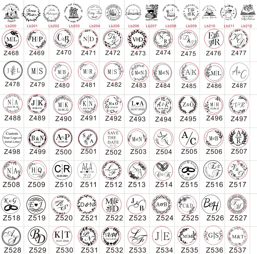 Custom logo design Embossing Seals customize double Name 2 initials personalized Letter stamp/weddingCustom invitations envelop