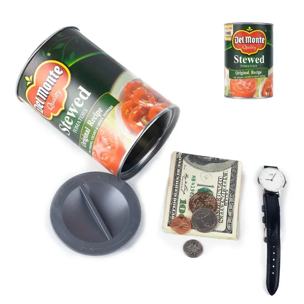 Corn Can Fun Safe Hidden Safe Compartment Diversion Safe Food Cans Secret Stash Hiding Container Kitchen Hide Cash Hidden