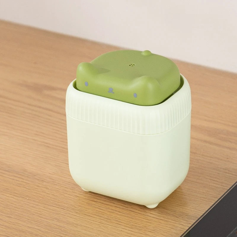1PC Press-Type Soap Dispenser Cute Manual Dispenser Useful Kitchen Gadgest Sponge Press Soap Dispensers for Dish Cleaning