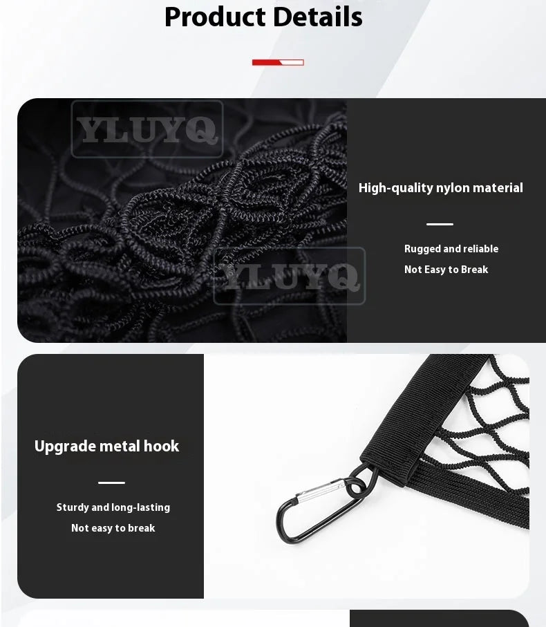 Storage Net for added Convenience.