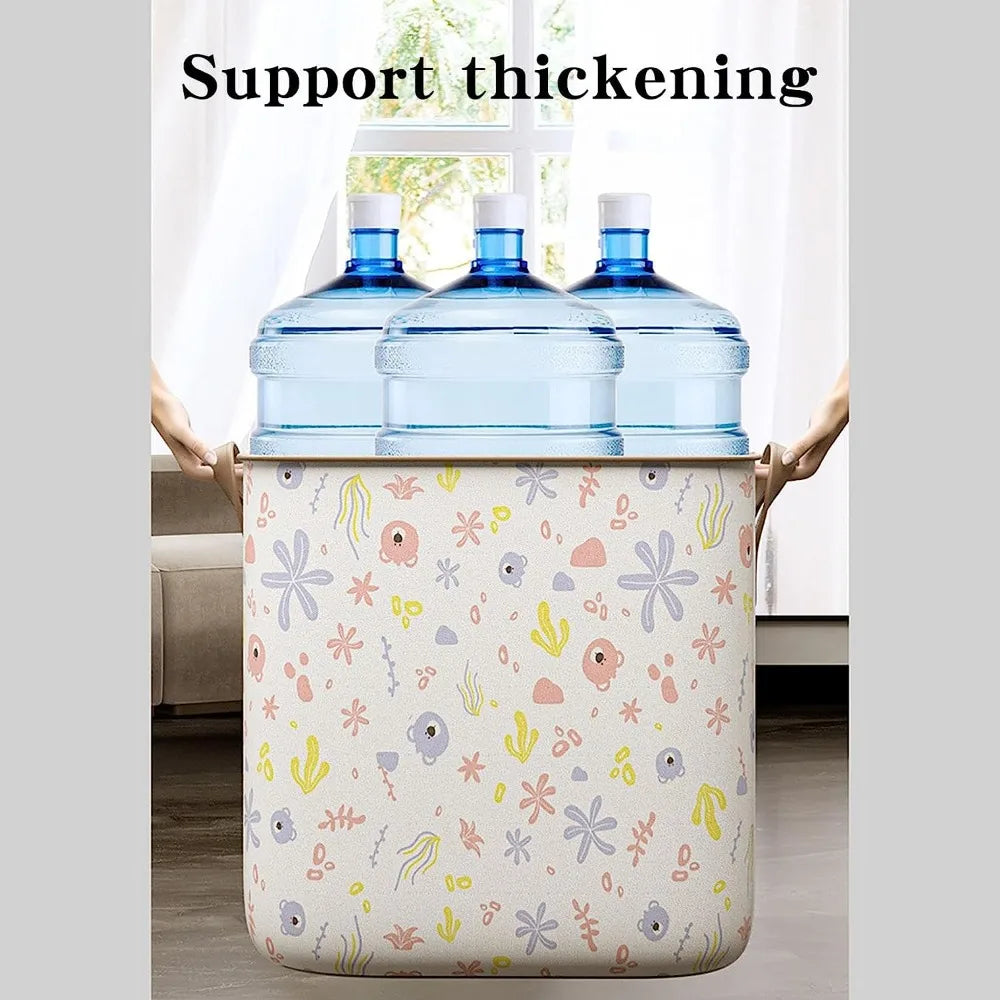 Portable Clothing Storage Box Foldable Closet Storage Box With Durable Handle Large Capacity Toy Storage and Sorting Box New