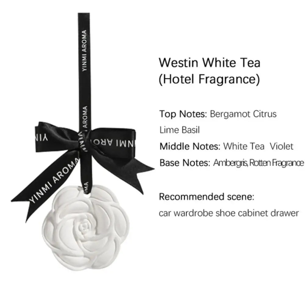 Aromatherapy Persistent Fragrance Indoor Fragrance Plaster Wax Tablet Car pendant Rearview Mirror Ornament Wardrobe Deodorizer