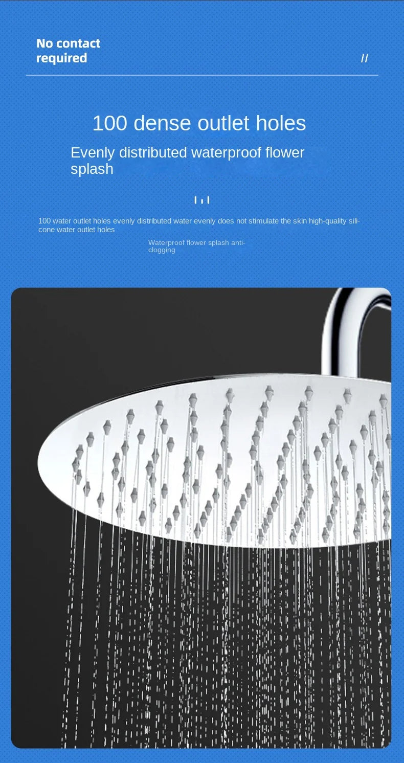 Pressure boosting showerhead showerhead, top spray water heater, shower showerhead, shower showerhead