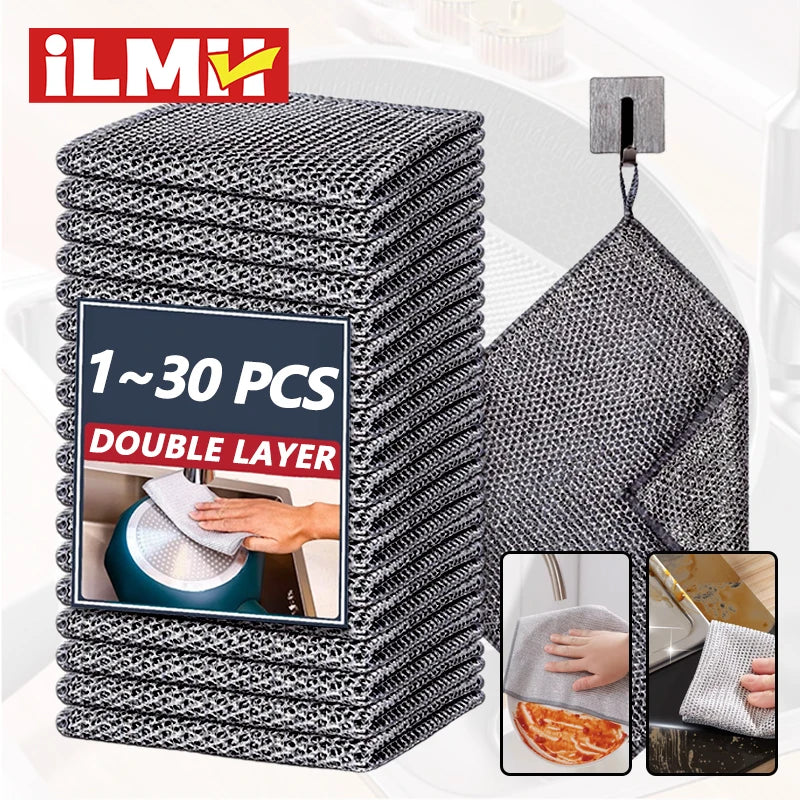 Magic Cleaning Cloth Multipurpose Miracle Cleaning Scrub for cleaning kitchens, Bathrooms and Household. (Free Shipping) ๐๐น๐โจ
