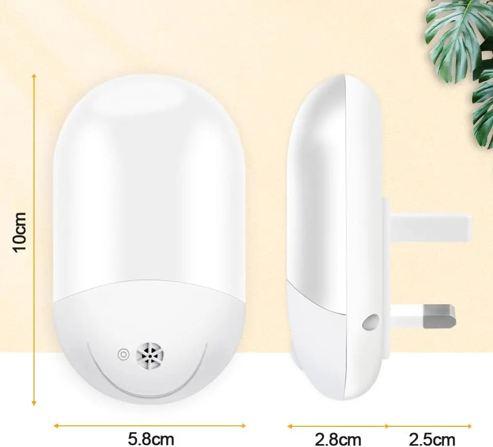 LED Night Light, Night Lights Plug in Walls with Dusk to Dawn Photocell Sensor, 0.5W Energy Saving Plug in Night Lighting