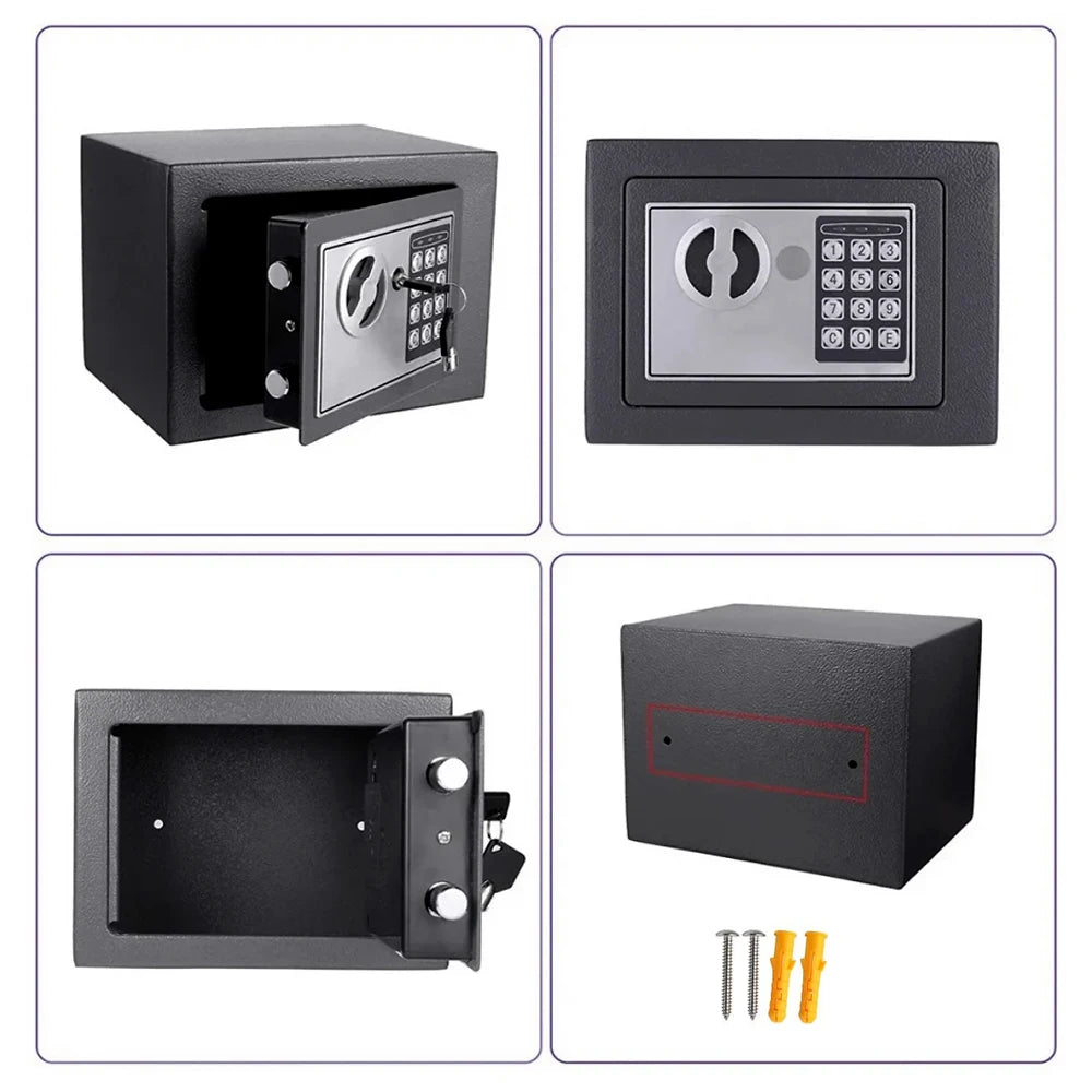 Electronic Digital Keypad Lock Safe Security Box All Steel for Home fireproof file cabinet fireproof lock box small safe