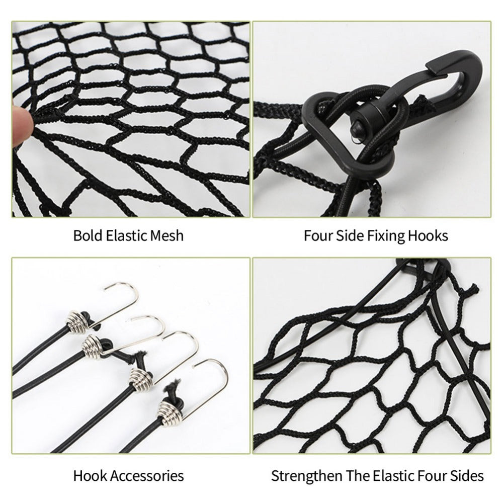 Car Trunk Fence Pet Dog Isolation Protective Net Sturdy Durable Elastic Isolation Nets Pets Safety Fence for Any Vehicle
