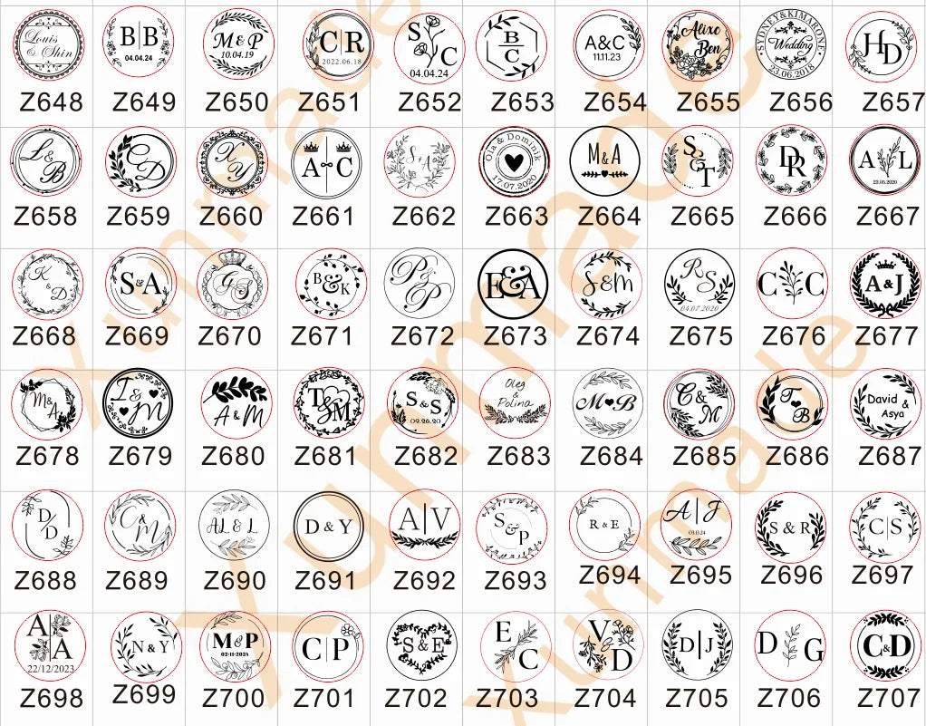 Custom logo design Embossing Seals customize double Name 2 initials personalized Letter stamp/weddingCustom invitations envelop