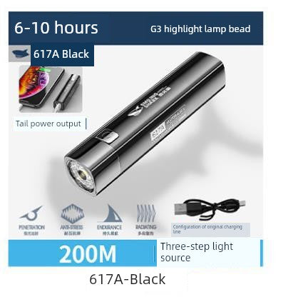 Power Torch Rechargeable Power Bank Floodspotlight Remote Outdoor Portable and Versatile Waterproof Ultra-Long Life Battery