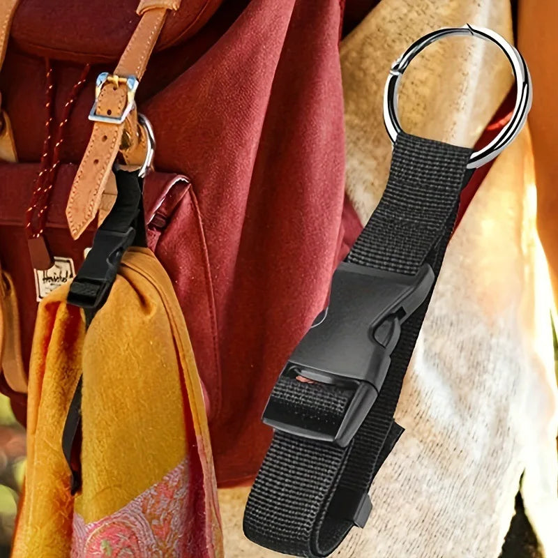 Travel Luggage Fixed Strap Backpack External Strap Portable Strap With Release Buckle Add-A-Bag Luggage Strap Belt Jacket Holder
