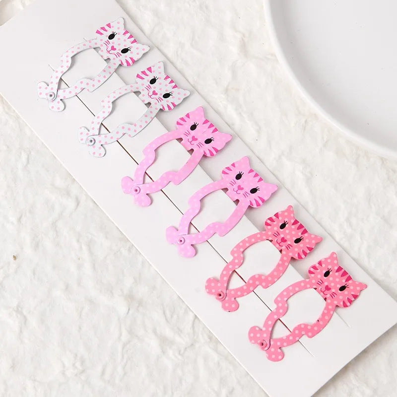 Cute Cartoon Fruit Hairpins Set Children Baby Girls Kid Kawaii Hair Clips Pin Barrettes Accessories Hairgrips Headdress Headwear