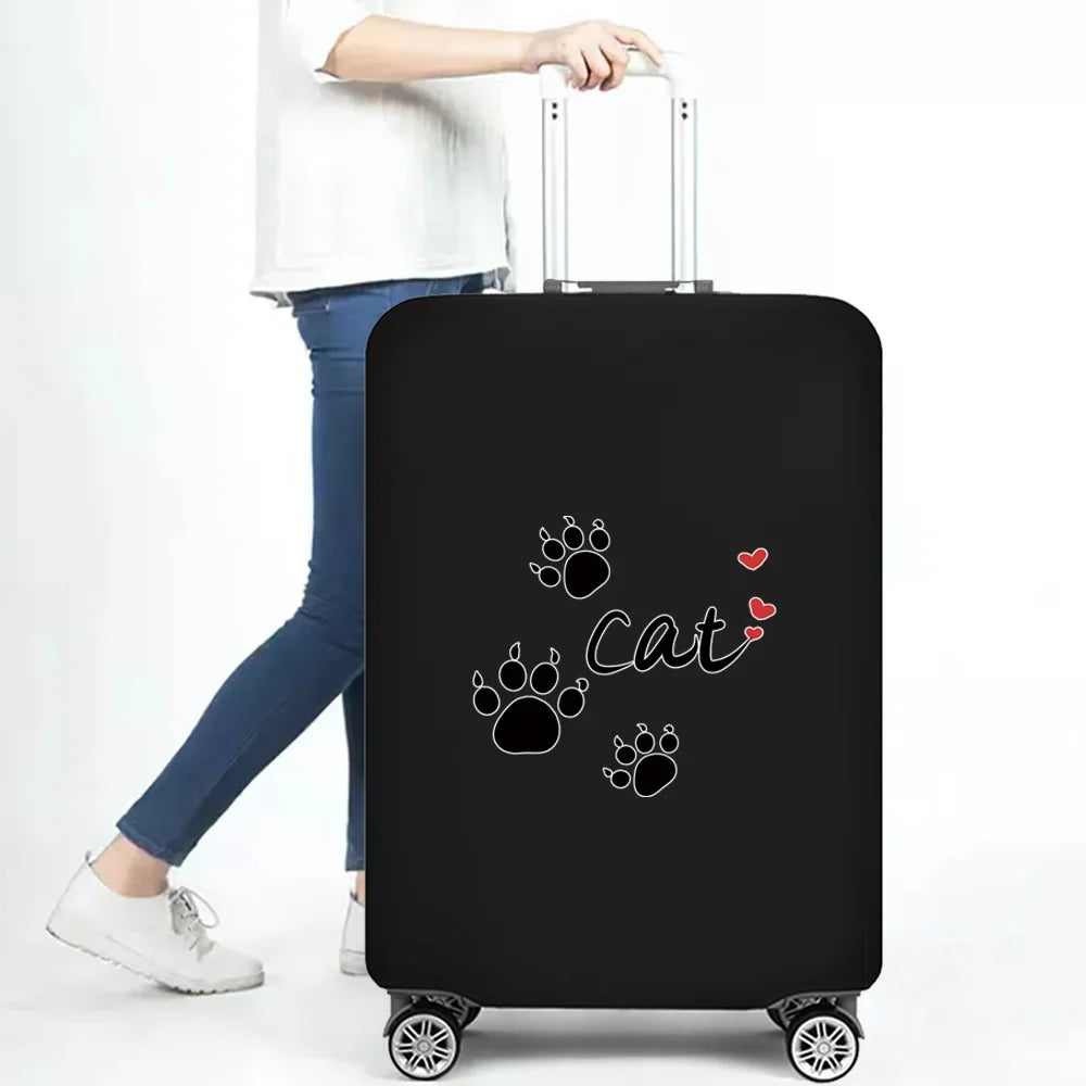 Travel Essentials Suitcase Case for 18-32 Inch Walls Print Trolley Protective Covers Holiday Traveling Accessories Luggage Cover