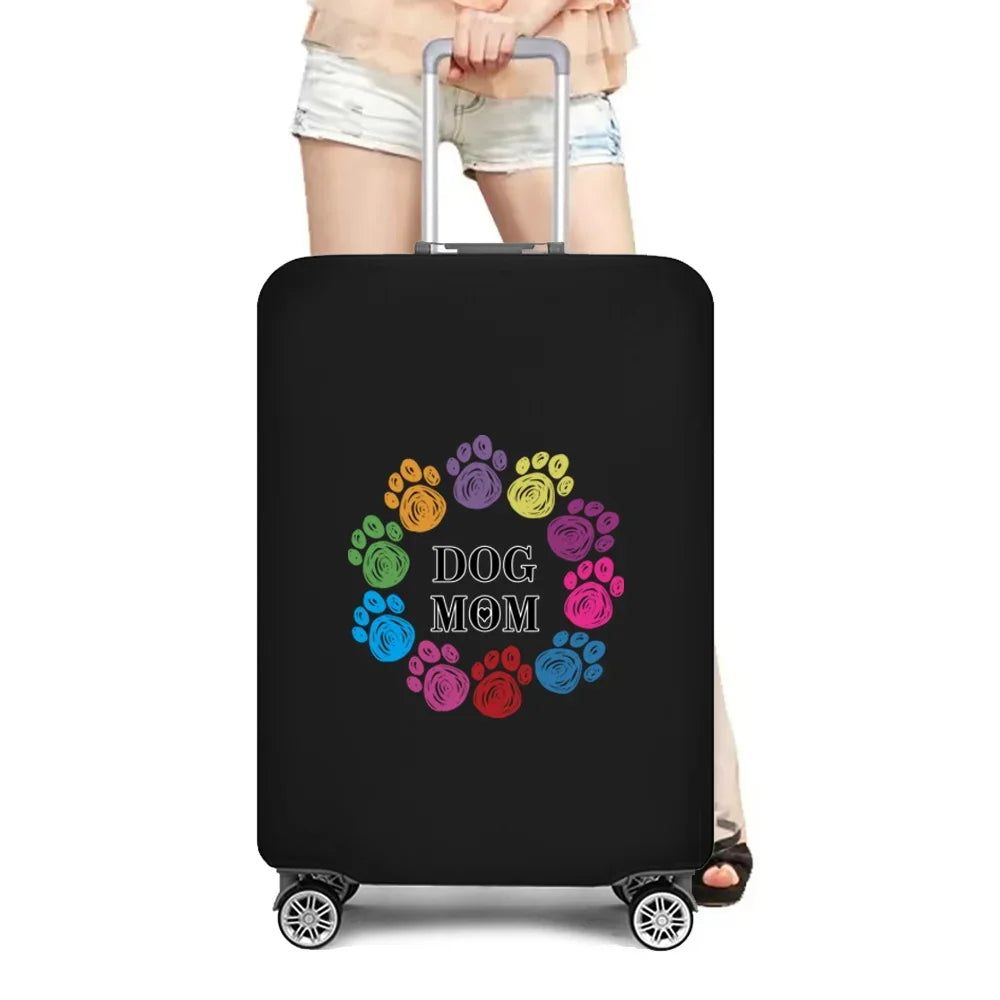 Travel Essentials Suitcase Case for 18-32 Inch Walls Print Trolley Protective Covers Holiday Traveling Accessories Luggage Cover