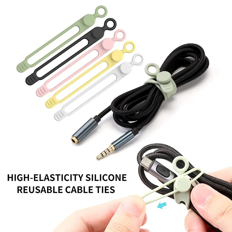 Cable Ties, Cable Management Organizer, Cable Ties, Cord Ties, Cord Organizers For Bundling And Fastening Cable Cords SALES