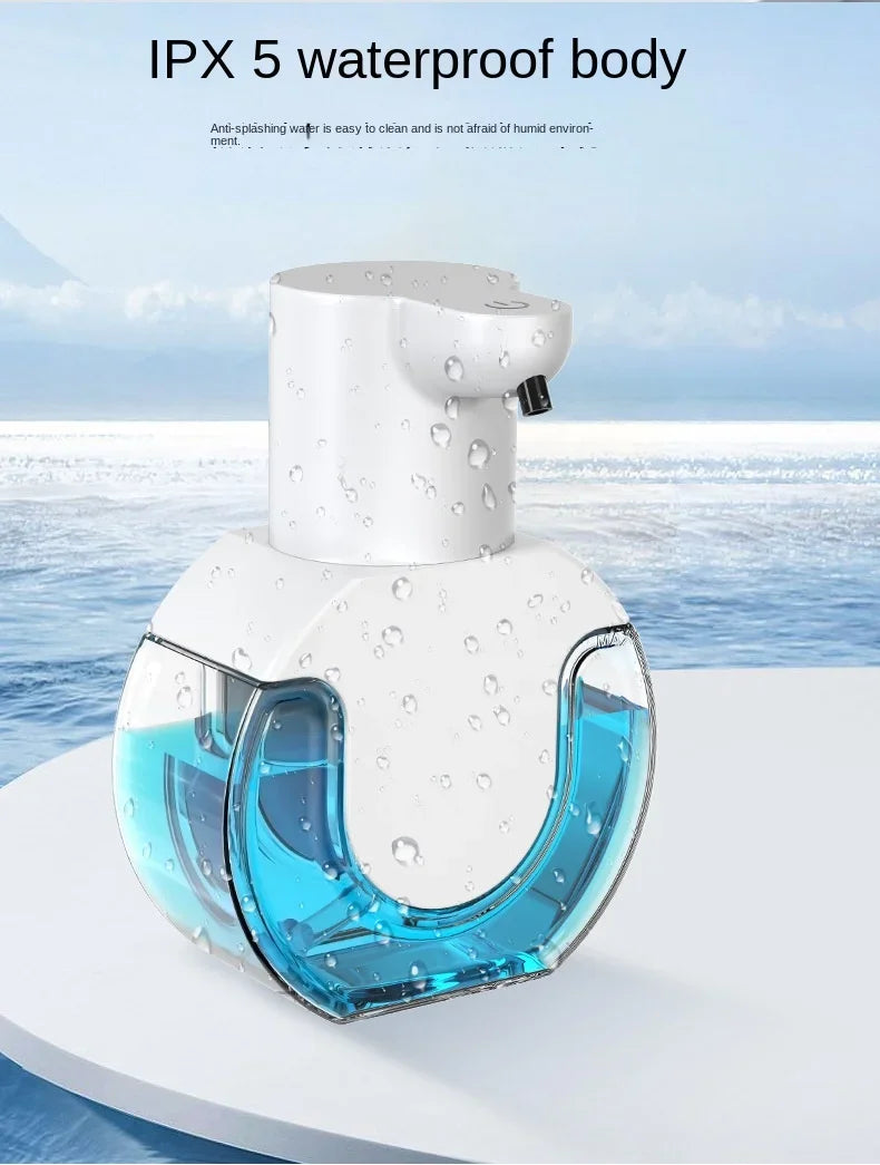 NOCCLILI Smart Soap Dispenser 420ml Touchless Motion Sensor Washing Hand Device Wall-Mounted Liquid Soap Dispenser