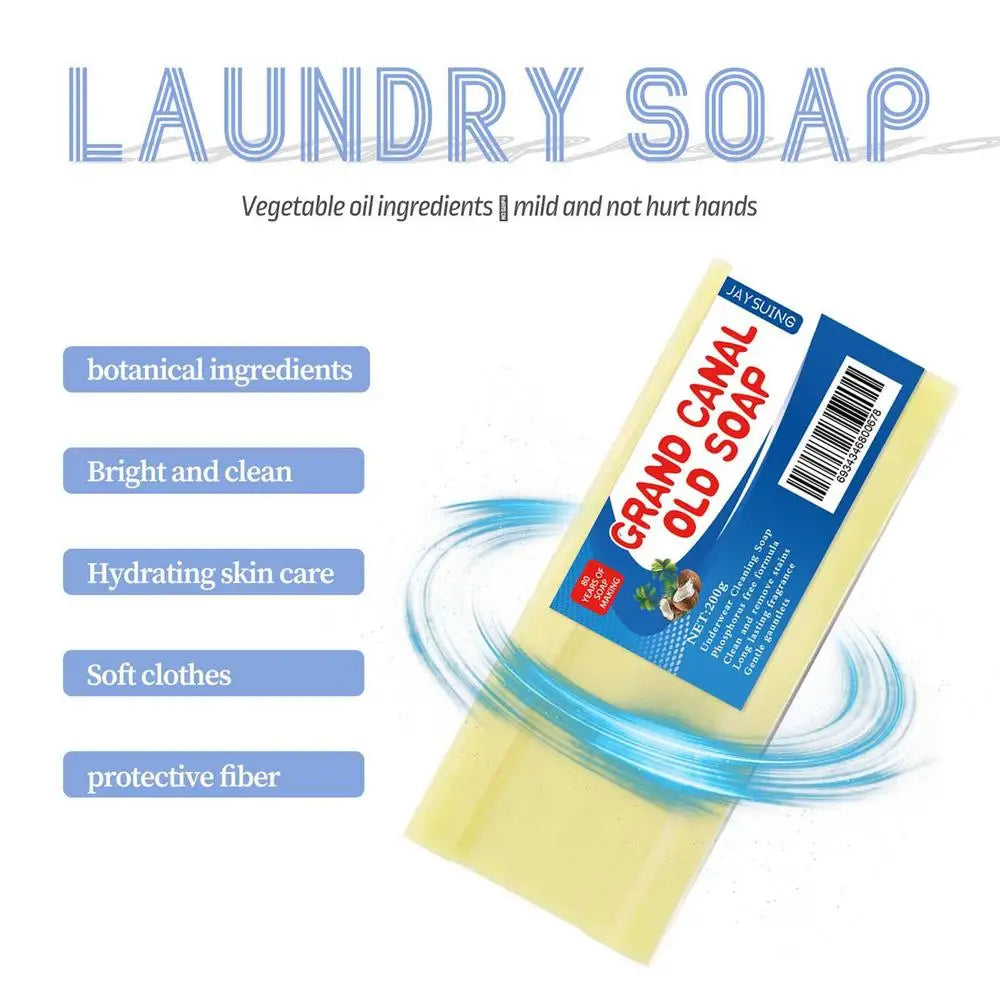 Laundry Soap Bar Safe And Gentle Stain Remove Laundry Bar Easy To Bleach Clothing Cleaning Soap For Clothes Underwear Panties