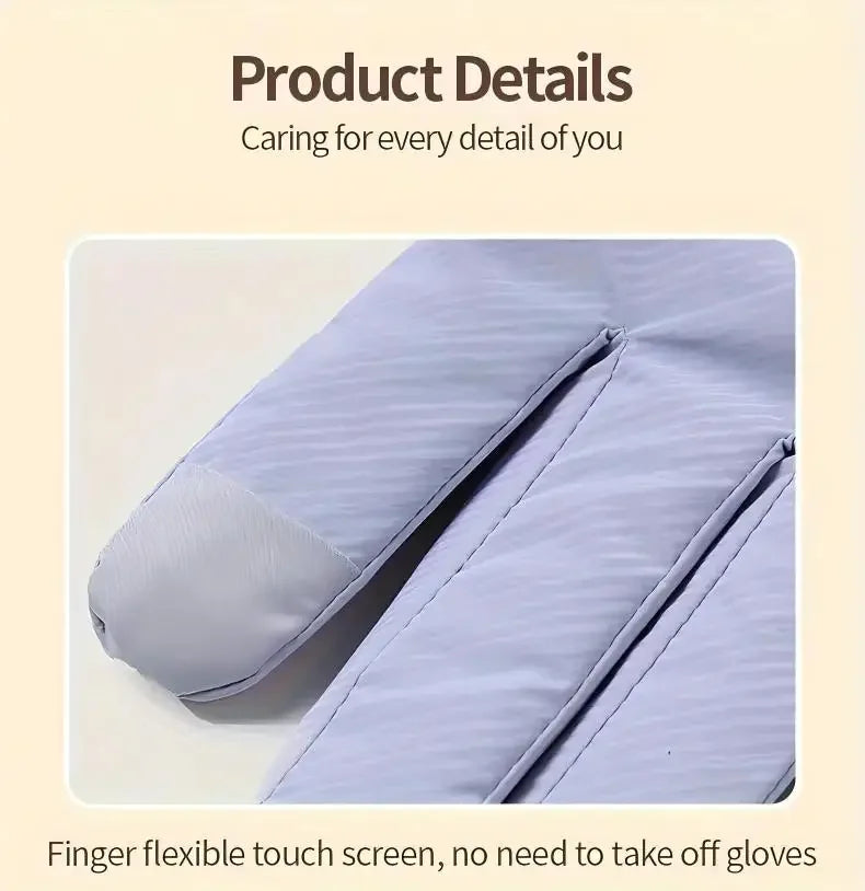 Women's Gloves - Warm, Waterproof & Touchscreen Compatible for Winter Outdoor Activities