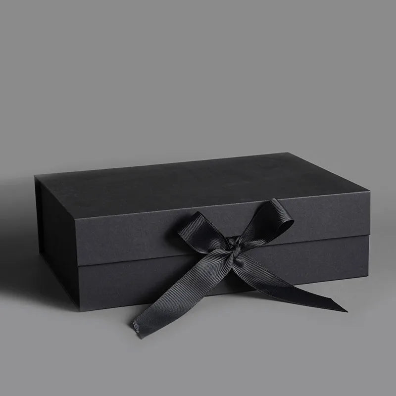 Cardboard White Black Gift Package Carton Large Gift Box logo customize Corrugated Box For Packaging Parti Favors Box