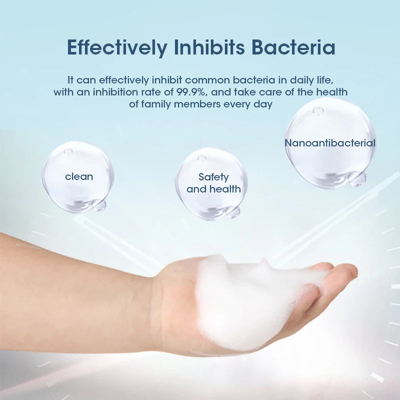 NOCCLILI Smart Soap Dispenser 420ml Touchless Motion Sensor Washing Hand Device Wall-Mounted Liquid Soap Dispenser