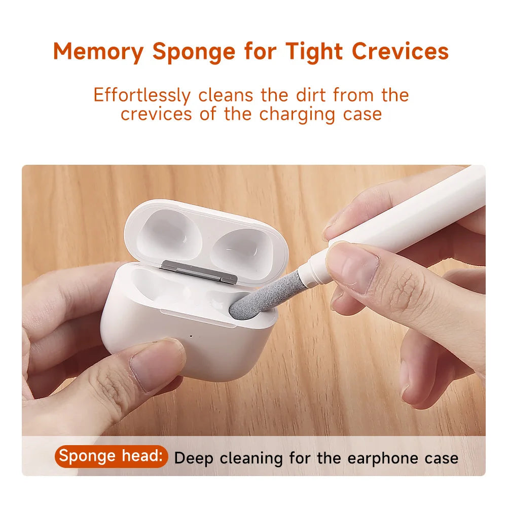 Earphones Cleaner Kit For Airpods Pro 3 2 1 Cleaning Brush Tools Bluetooth Earbuds Case Cleaning Tools for Huawei freebuds 4