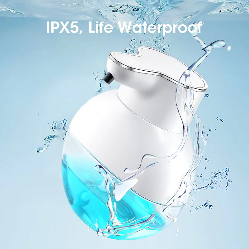 NOCCLILI Smart Soap Dispenser 420ml Touchless Motion Sensor Washing Hand Device Wall-Mounted Liquid Soap Dispenser