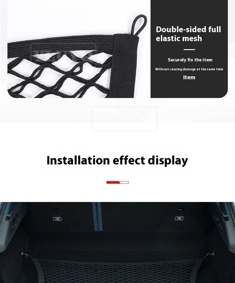 Storage Net for added Convenience.