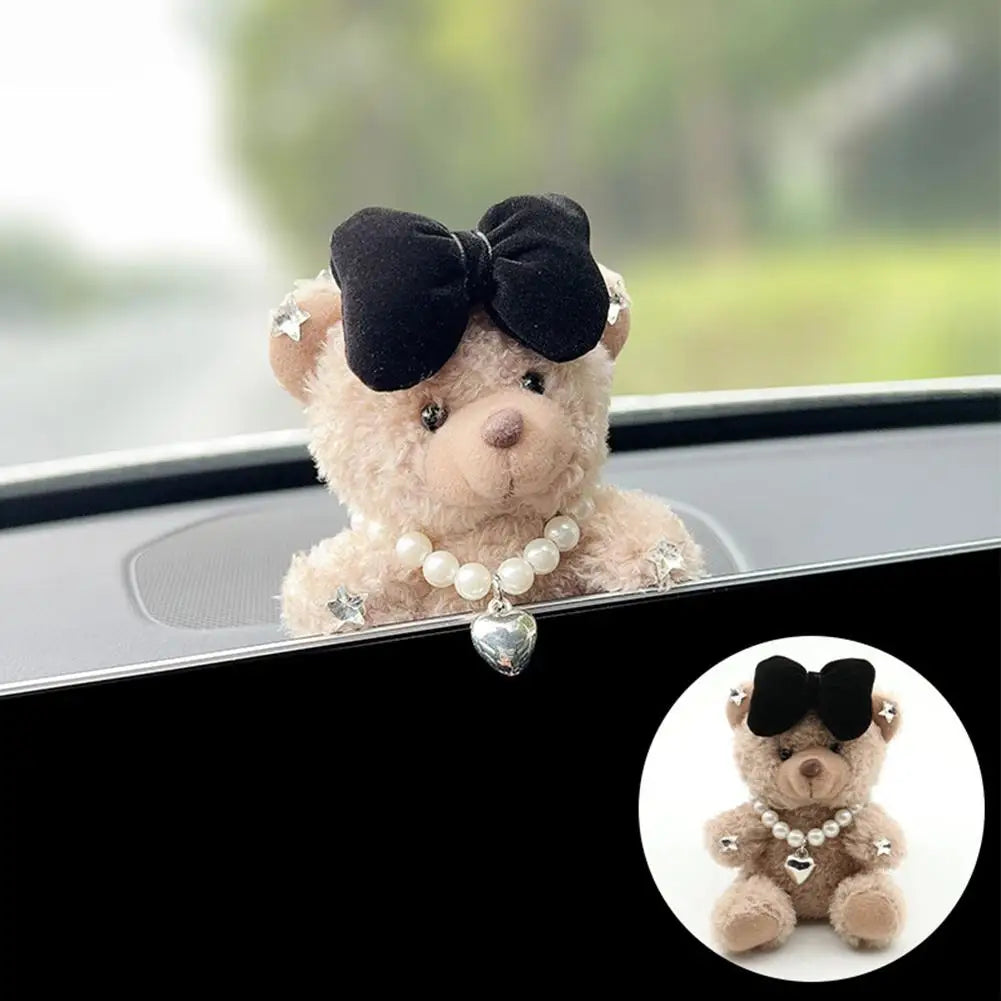 Car Internet Celebrity Accessorie Used For Car Gear Shift Decoration Cute Turn Signal Dolls Wiper Dolls Rearview Mirror Ornament