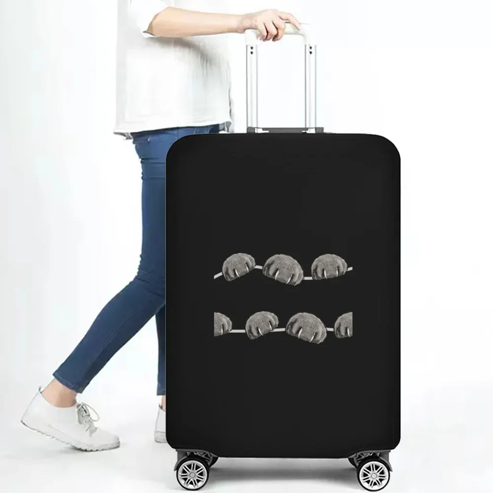 Travel Essentials Suitcase Case for 18-32 Inch Walls Print Trolley Protective Covers Holiday Traveling Accessories Luggage Cover