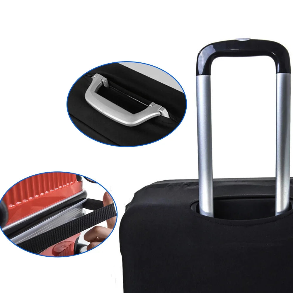 Travel Essentials Suitcase Case for 18-32 Inch Walls Print Trolley Protective Covers Holiday Traveling Accessories Luggage Cover