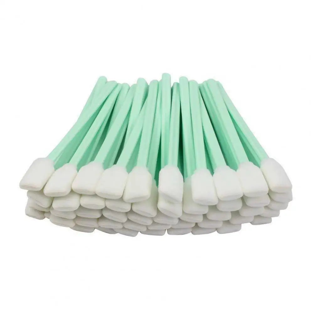 100Pcs Cleaning Swab Water Absorption Multi-purpose Foam Tip Cleaning Swab Sponge Stick Cleaning Sponge Household Tools Supplies