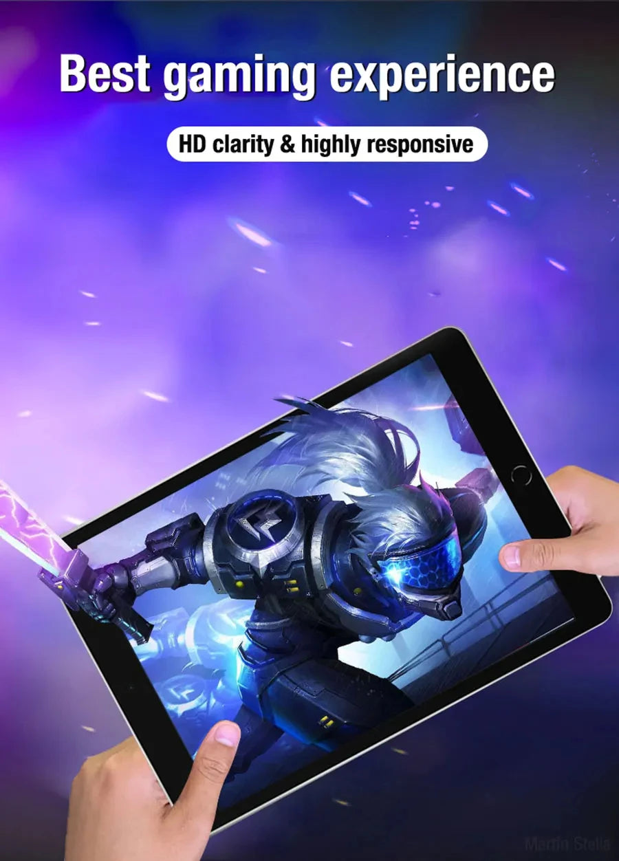 For Ipad 10.2 9th 8th 7th Generation Tempered Glass Screen Protector On Ipad 9 2021 8 2020 7 2019 Film