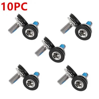 2/4/10pcs M8x15mm Mountain Bike Hex Head Crank Arm Bolts Bicycle Axle Bolt Waterproof Screw Bicycle accessories Repair Tools