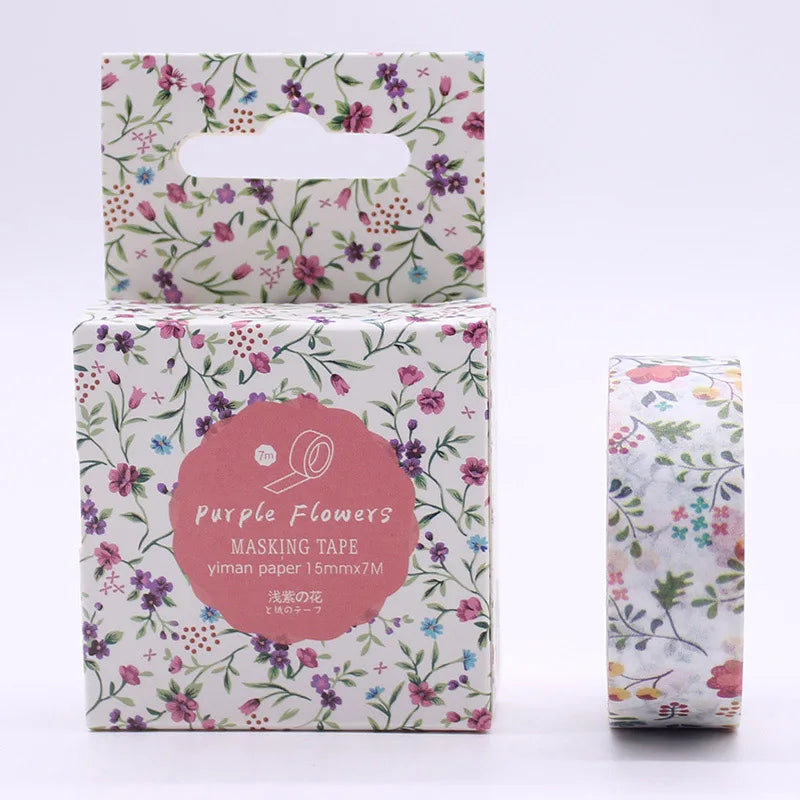 Washi Tape DIY Scrapbooking Paper Sticker Label Masking Tape Album Diary Decoration Stationery Tapes