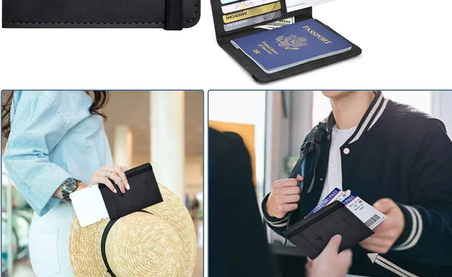 Passport Holder (Rustic and Fancy) 🌹