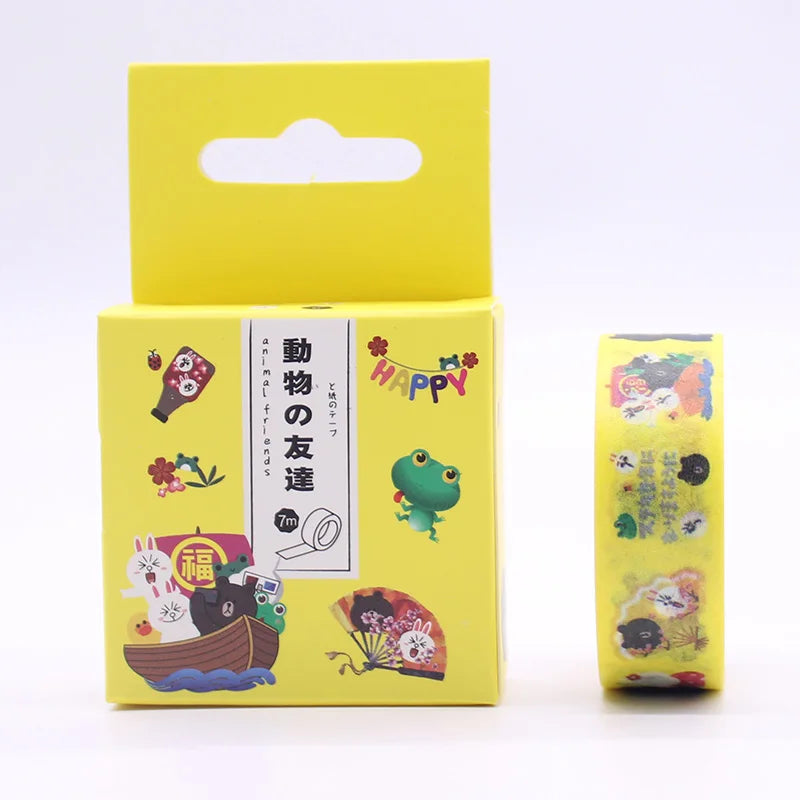 Washi Tape DIY Scrapbooking Paper Sticker Label Masking Tape Album Diary Decoration Stationery Tapes