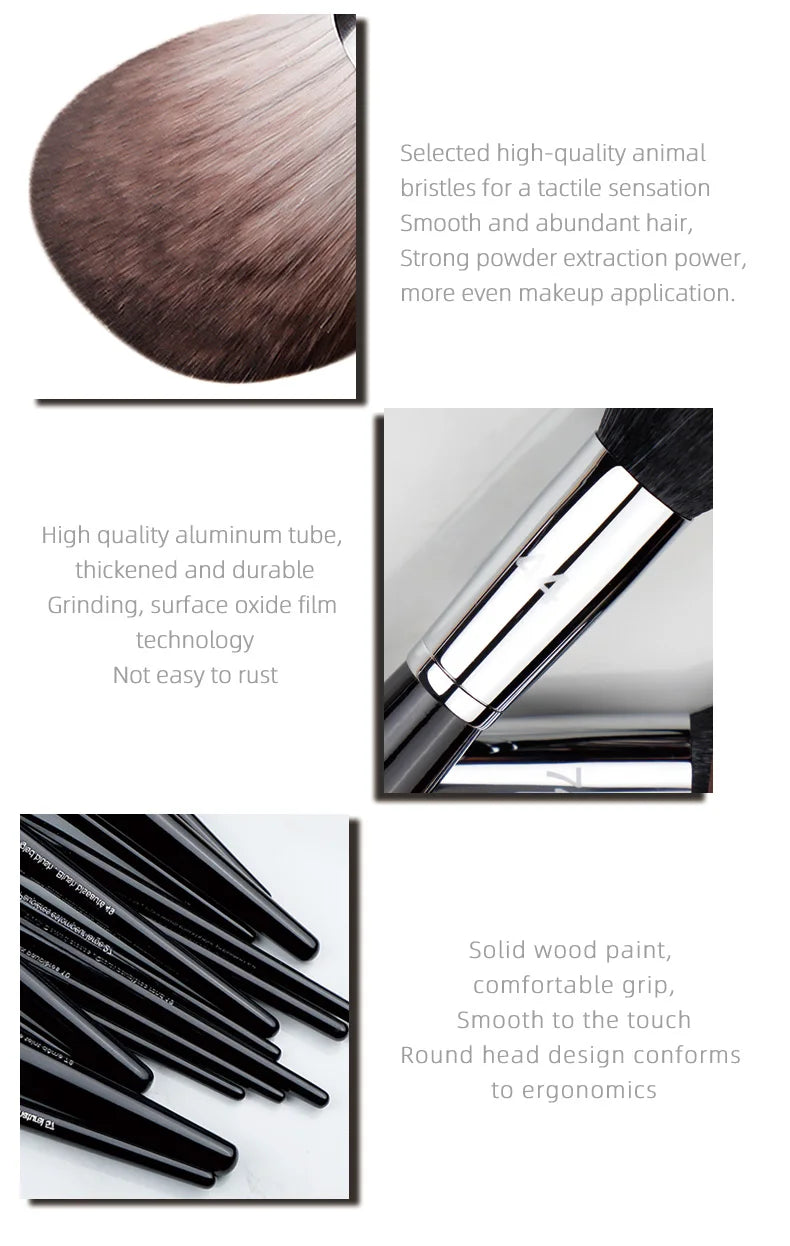 Sephora 57 Makeup Brush Large Concealer Brush Solid Wood Professional Fashion Design Makeup Brush Face Makeup Brush