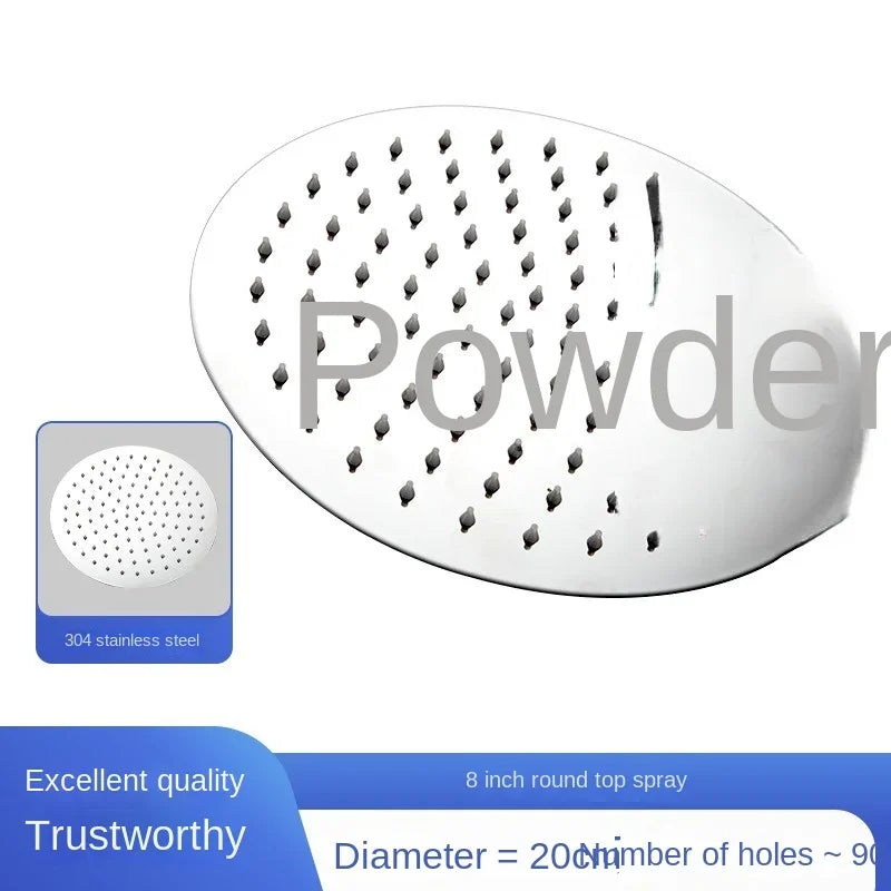 Pressure boosting showerhead showerhead, top spray water heater, shower showerhead, shower showerhead