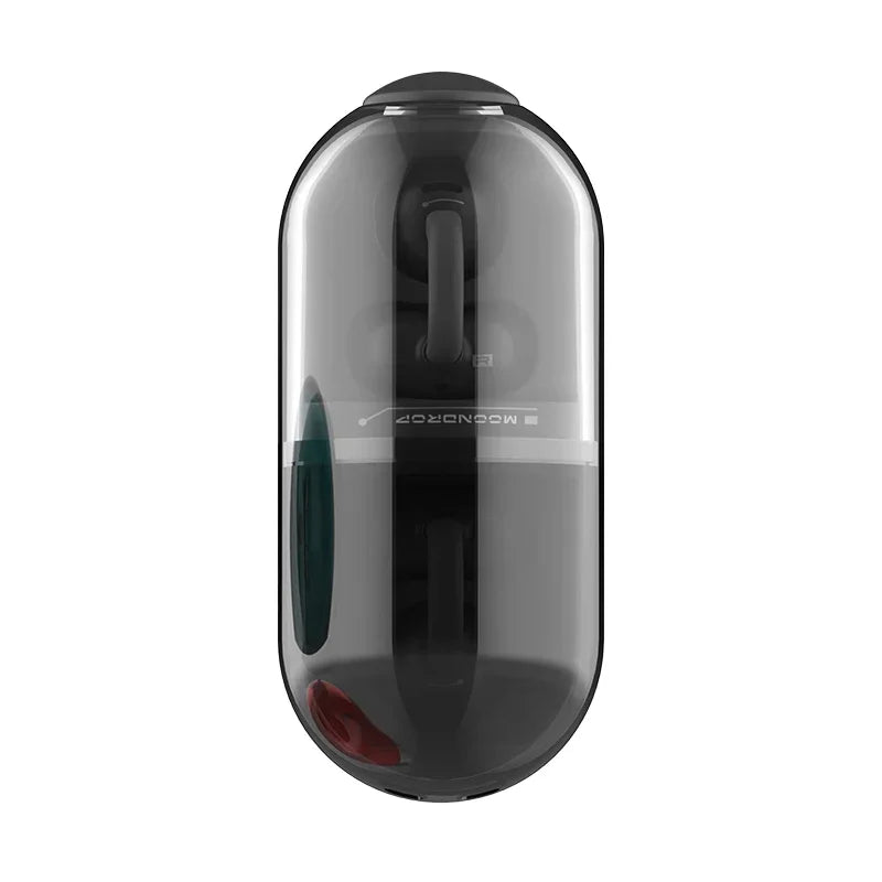 MOONDROP PILL Open Ear Headphones Bluetooth 6.0 OWS Hanging Earphones IPX4 Open Ear Clip Wireless Earbuds Built-in AI ENC MD-0WS