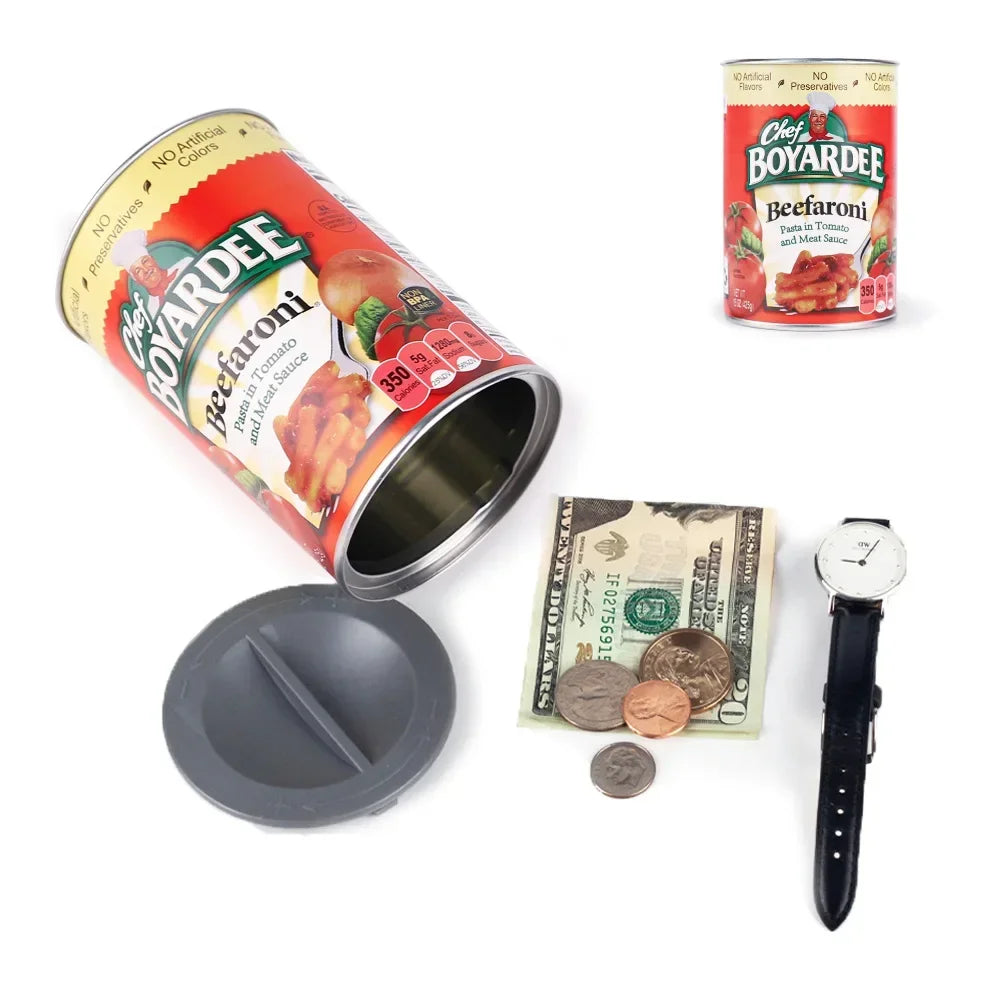 Corn Can Fun Safe Hidden Safe Compartment Diversion Safe Food Cans Secret Stash Hiding Container Kitchen Hide Cash Hidden