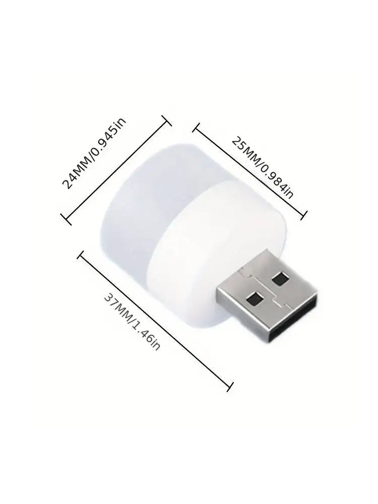 USB Light 5V 1W Usb LED Lamp Eye Protection Reading Light Computer Reading Lamp Mobile Power Charging Book Lamps Night Light