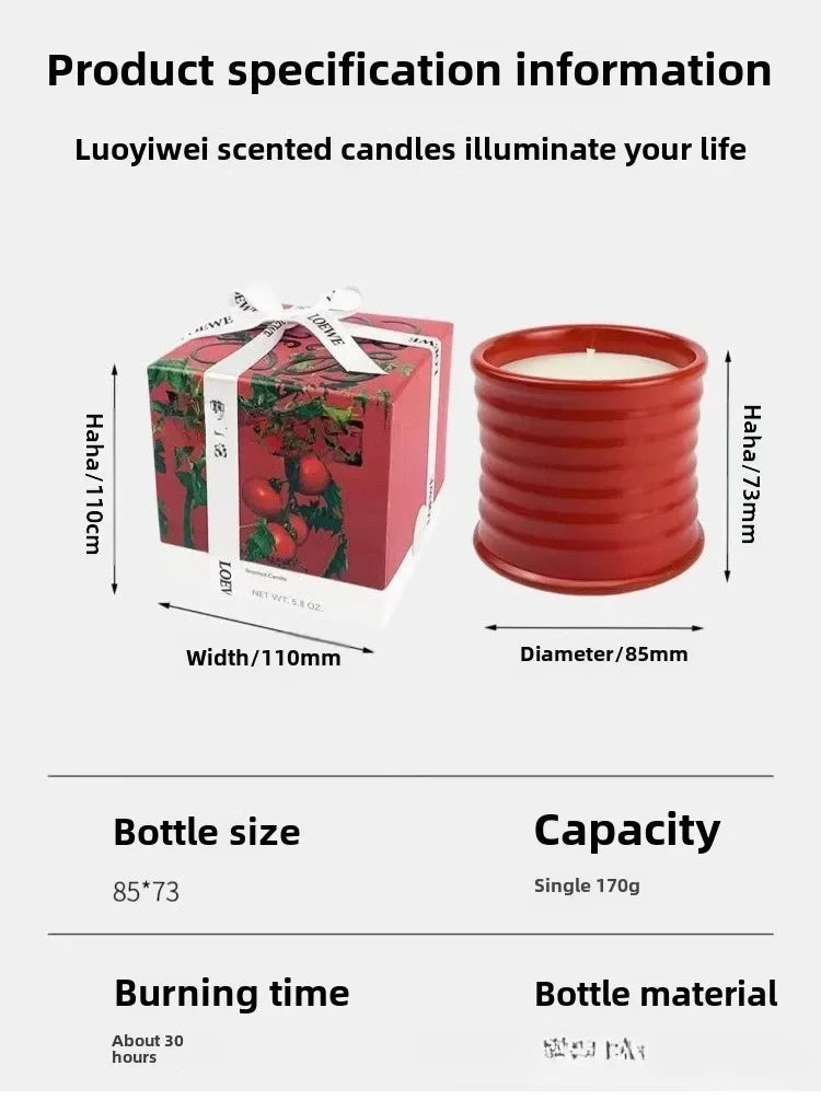 Scented Candles Romantic Air Fragrance Fresh Home Lasting Companion Christmas Gift Box Home Fragrance Wedding Birthday Gift
