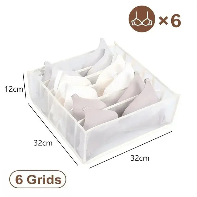 Closet Organizer Underwear Organizer For Wardrobe Clothes Organizers Cabinets Drawer Organizers Bra Socks Storage Organizer Box